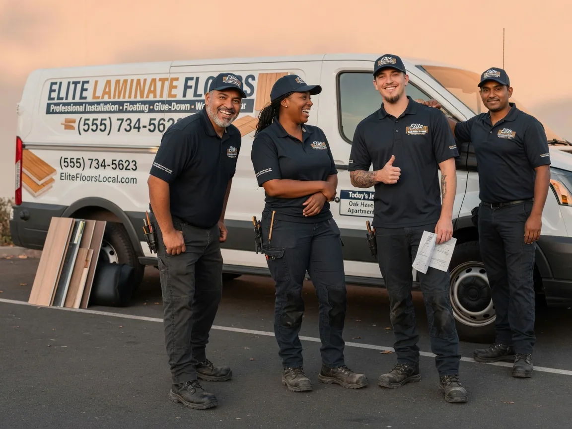 Laminate flooring installation company in North Lima, OH